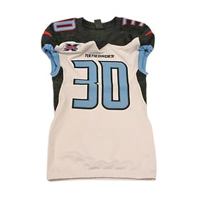 dallas renegades 2020 #30 team issued