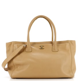 Chanel Cerf Executive Tote Leather Medium