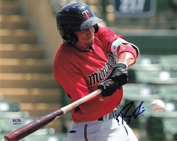 royce lewis signed 8x10 photo PSA/DNA