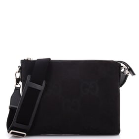 Gucci Zip Messenger Bag Jumbo GG