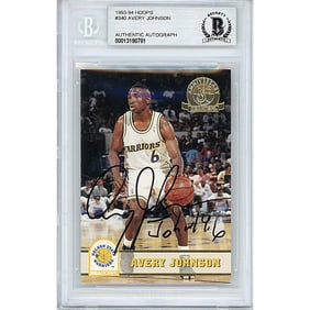 avery johnson signed golden state warriors