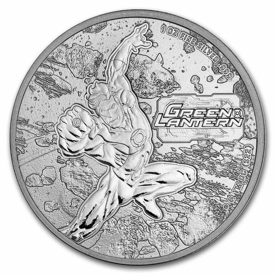 2023 Samoa 1 oz Silver DC: 2023 Samoa 1 oz Silver DC Comics Green Lantern BU Product ID: 263602 Year: 2023 Grade: Brilliant Unc Grade Service: None Denomination: 5 Dollars Mint Mark: Not Shown Metal Content: 1 troy