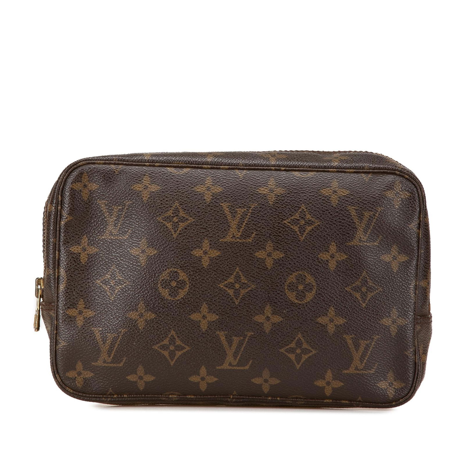Louis Vuitton Monogram Trousse Toilette 23: Louis Vuitton Monogram Trousse Toilette 23 Condition Quality: Exterior Bottom stained with Other. Exterior Front stained with Other. Interior Pocket stained with Other. Interior Lining stained with Ot