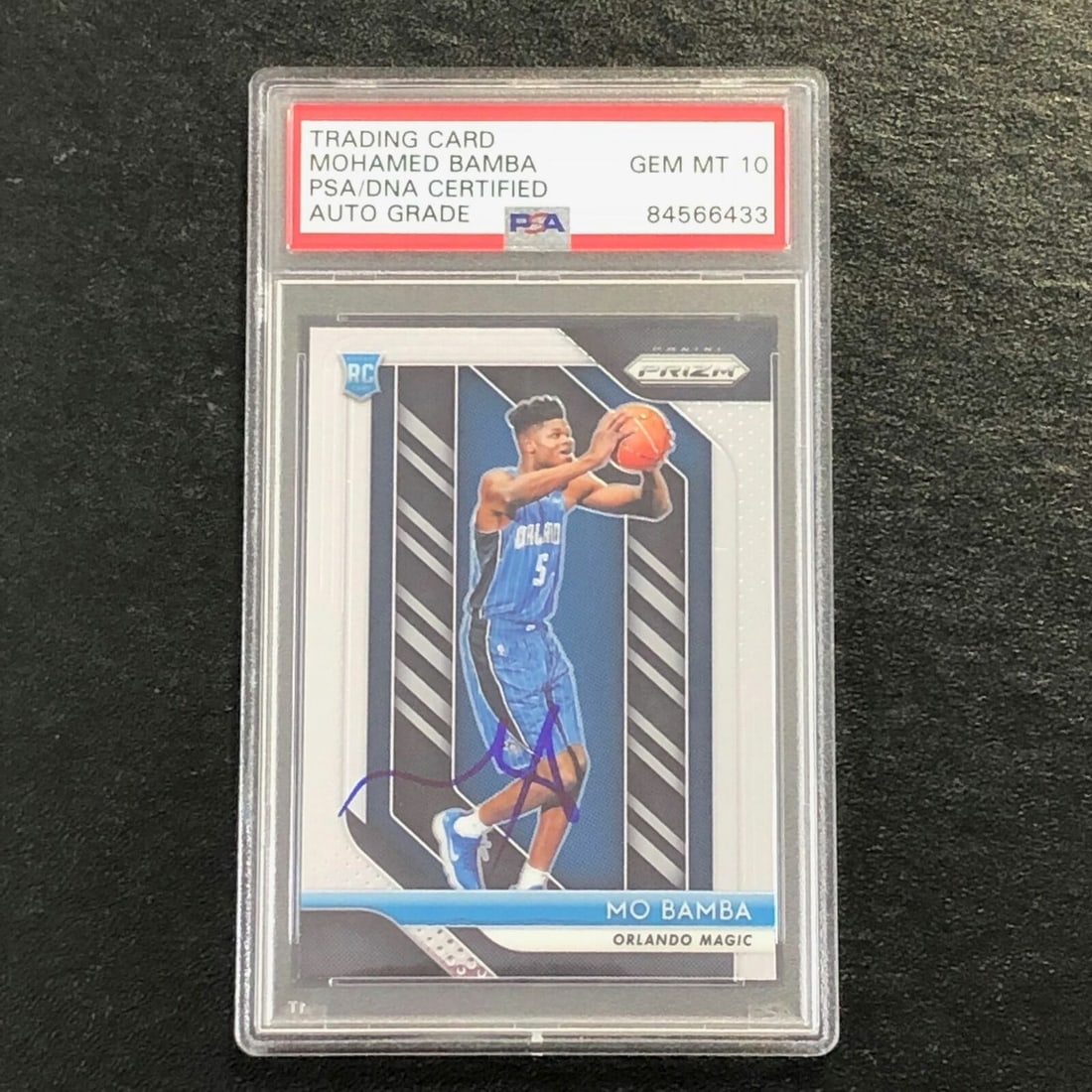 2018 Panini Prizm #99 Mo Bamba: 2018 Panini Prizm #99 Mo Bamba Signed Card AUTO 10 PSA/DNA Slabbed RC Magic 2018 Panini Prizm #99 Mo Bamba Signed Card AUTO 10 PSA/DNA Slabbed RC Magic SKU no: RBJ7256790401112 Guidelines for Bidding 