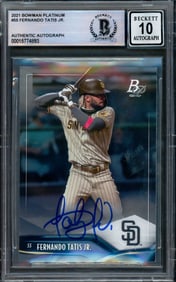 fernando tatis jr. 2021 bowman platinum