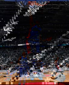 LeBron James Signed 8x10 PSA/DNA LOA