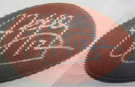 jim kelly signed wilson NFL football