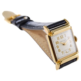 Waltham Gold Filled Art Deco Watch circa, 1940s with Original Dial