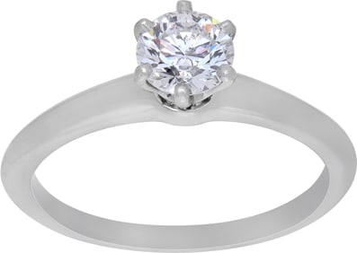 Tiffany & Co. diamond ring set in platinum