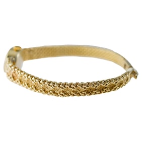 Rolex 14Kt Solid Gold Ladies Bracelet  Watch circa 1960s