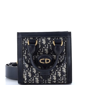 Christian Dior Pocket Tote Bag Oblique Canvas Mini