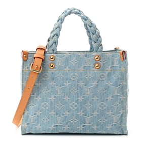 Louis Vuitton Monogram Washed Denim Let Go PM Sky Blue