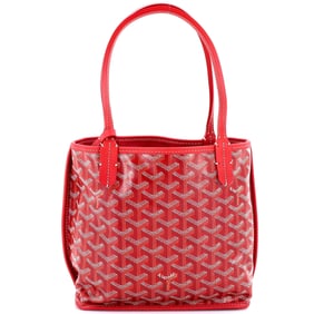 Goyard Anjou Reversible Tote Coated Canvas Mini