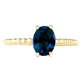 Topaz Ring 14K Yellow Gold