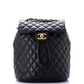 Chanel Urban Spirit Backpack Quilted Lambskin Small