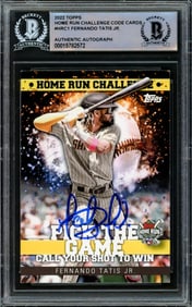 Fernando Tatis Jr. Autographed 2022 Topps