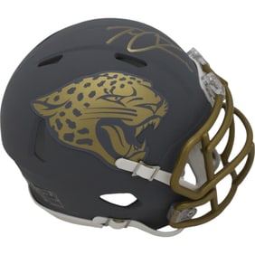 trevor lawrence autographed jacksonville jaguars slate