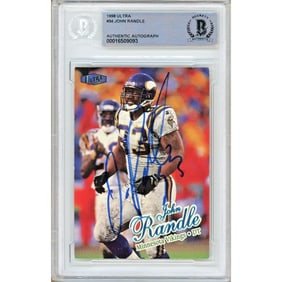 john randle minnesota vikings signed 1998
