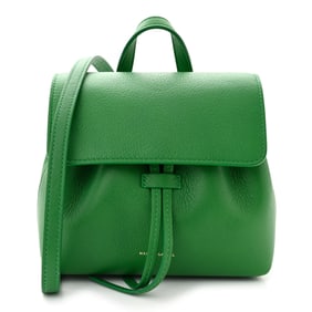 Mansur Gavriel Calfskin Mini Mini Soft Lady Bag Grass