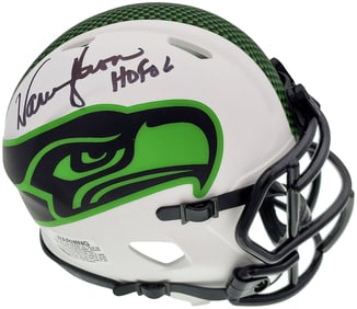 warren moon autographed seahawks lunar eclipse