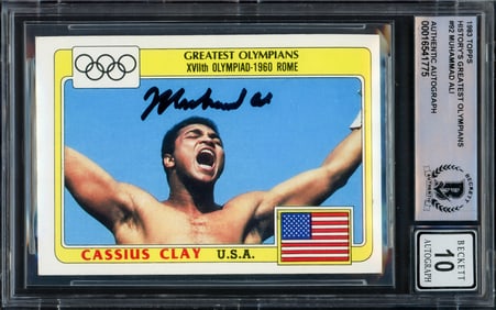 muhammad ali cassius clay GEM 10