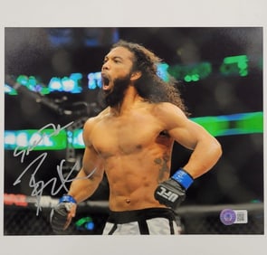 "smooth" benson henderson signed 8x10 photo