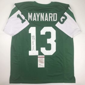autographed/signed don maynard HOF 87 new