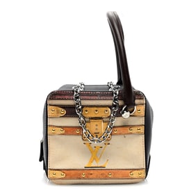 Louis Vuitton Transformed Canvas Time Trunk Square Bag