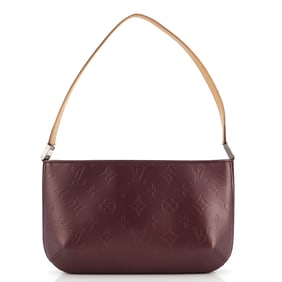 Louis Vuitton Mat Fowler Handbag Monogram Vernis