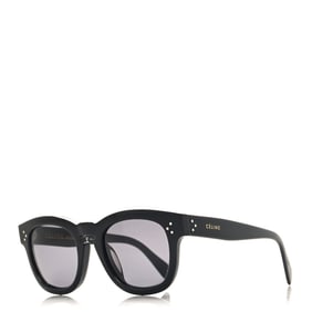 Celine Acetate Bevel Cat Sunglasses CL 41384/F/S Black