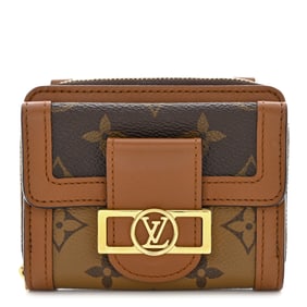 Louis Vuitton Reverse Monogram Mini Dauphine Chain Wallet