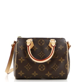 Louis Vuitton Speedy Bandouliere Bag Monogram Canvas Nano
