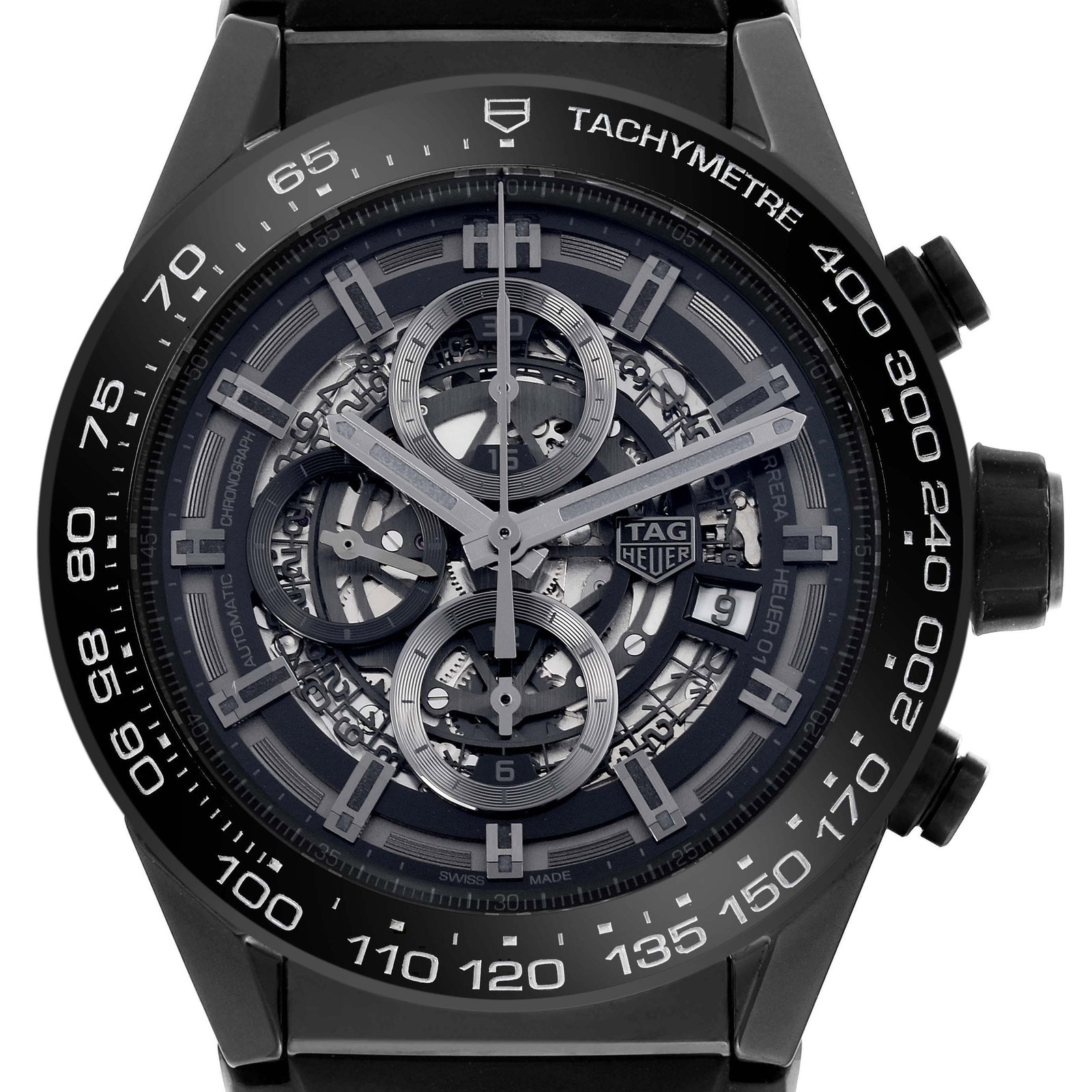 Tag Heuer Carrera Black Ceramic Chronograph: Tag Heuer Carrera Black Ceramic Chronograph Mens Watch CAR2A90 Box Card SKU no: RBJ69189 Brand: Tag Heuer Model Name: Tag Heuer Carrera Black Ceramic Chronograph Mens Watch CAR2A90 Box Card Model Numb