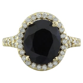 5.12 Carat Natural Sapphire 14 Karat