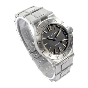 Bvlgari Stainless Steel Diagono Automatic Wristwatch