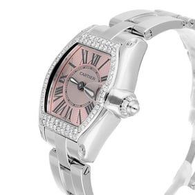 Cartier Roadster Small Ladies Pink Dial