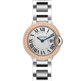 Cartier Ballon Bleu Steel Rose Gold