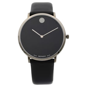 Movado Modern 47 Ultra Slim Black