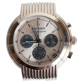 Boucheron 18K White Gold Watch Solis
