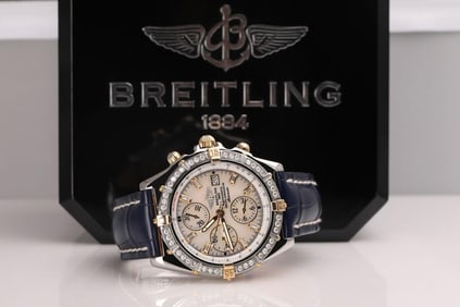 Breitling Windrider Crosswind Chronograph White MOP