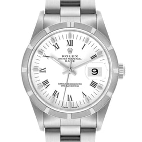 Rolex Date White Dial Oyster Bracelet