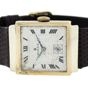 Antique Art Deco Rolex 9k Rose