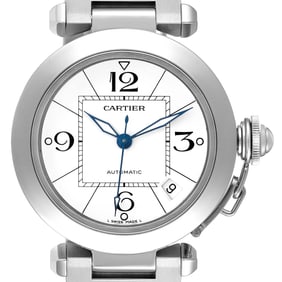 Cartier Pasha C Midsize White Dial
