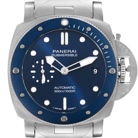 Panerai Submersible Blu Notte Blue Dial
