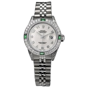 Rolex Datejust Off White Arabic Dial