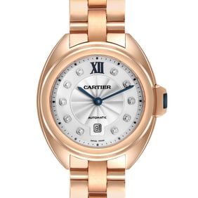 Cartier Cle 18K Rose Gold Automatic