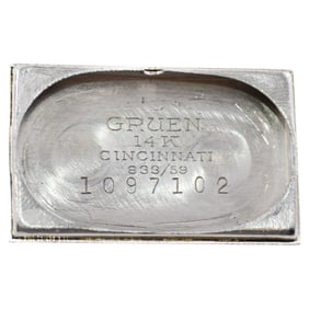 Gruen 14Kt Art Deco Ladies Watch