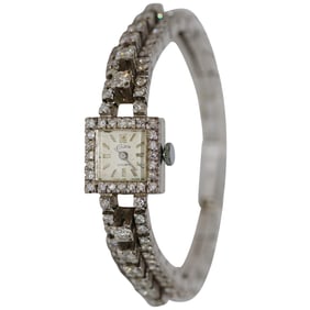 18 Karat White Gold Ladies Watch
