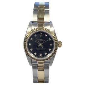 Rolex Ladies 76193 Steel and 18k