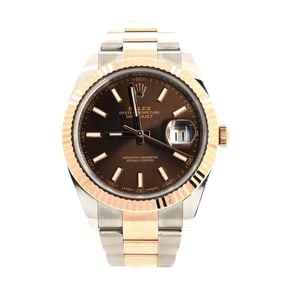 Rolex Oyster Perpetual Datejust Chocolate Brown